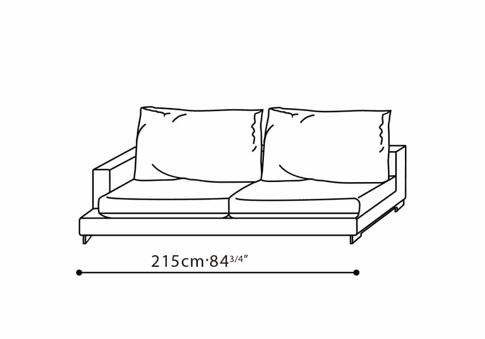 LAZY TIME L-Shape Sofa (in custom sizing)
