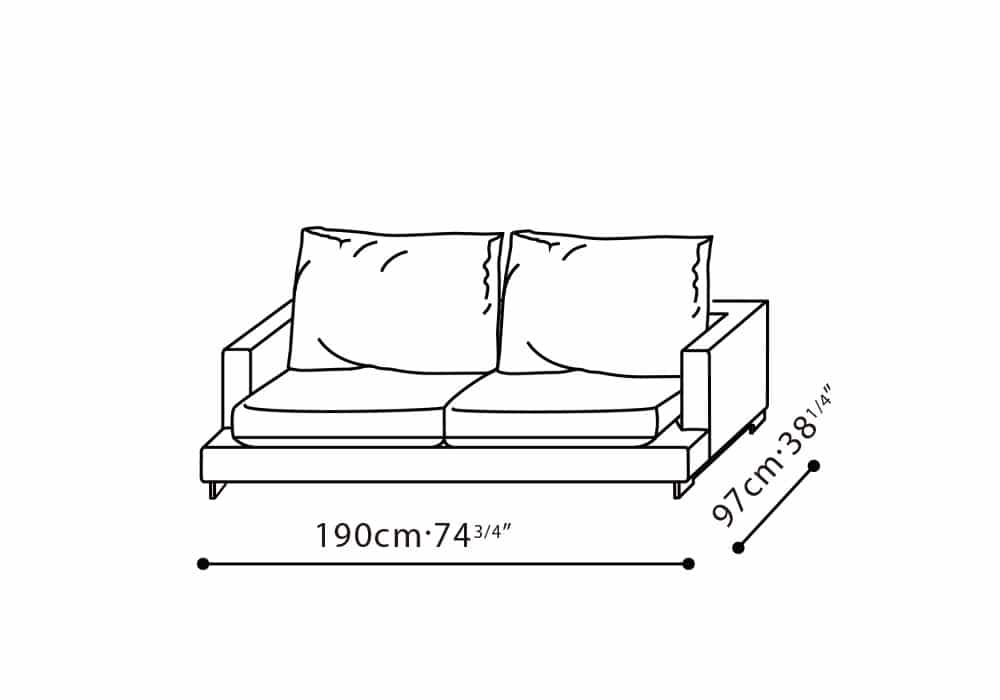 LAZY TIME Sofa (in custom sizing)