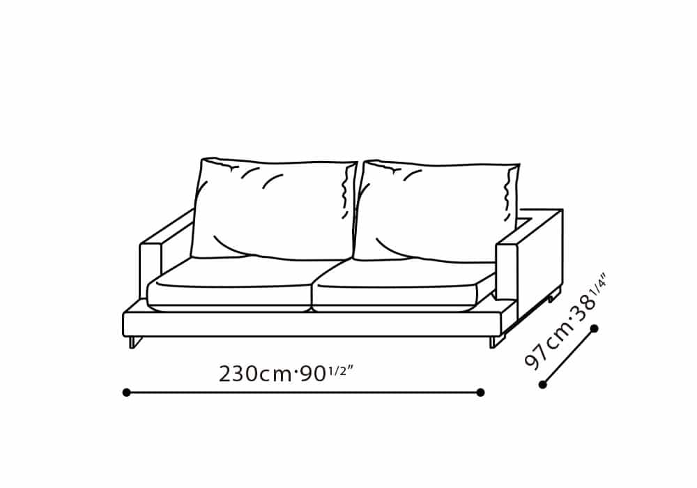 LAZY TIME Sofa (in custom sizing)