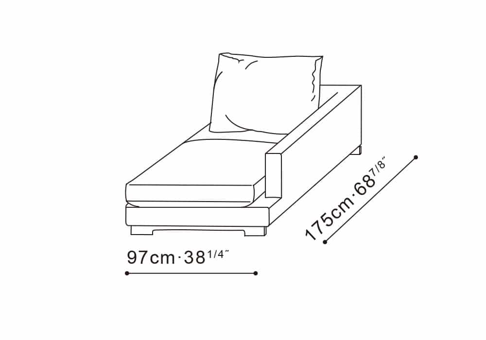 LAZY TIME L-Shape Sofa (in custom sizing)