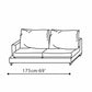 LAZY TIME L-Shape Sofa (in custom sizing)
