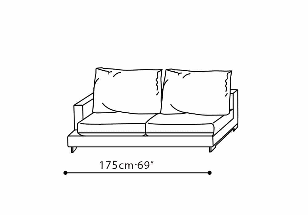 LAZY TIME L-Shape Sofa (in custom sizing)