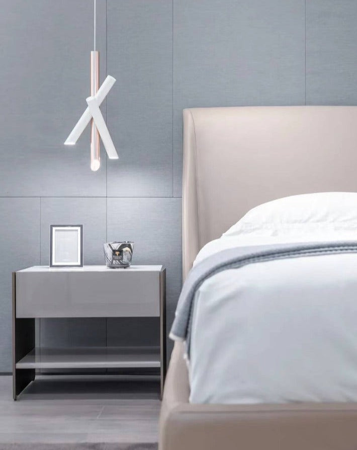 Luxury marble top nightstands