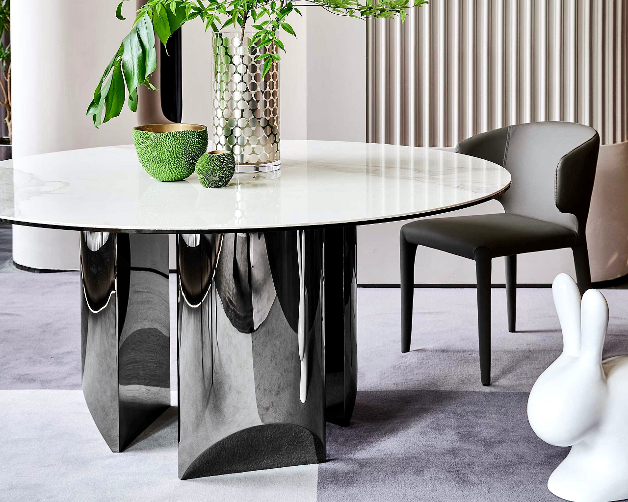 round marble dining table hong kong
